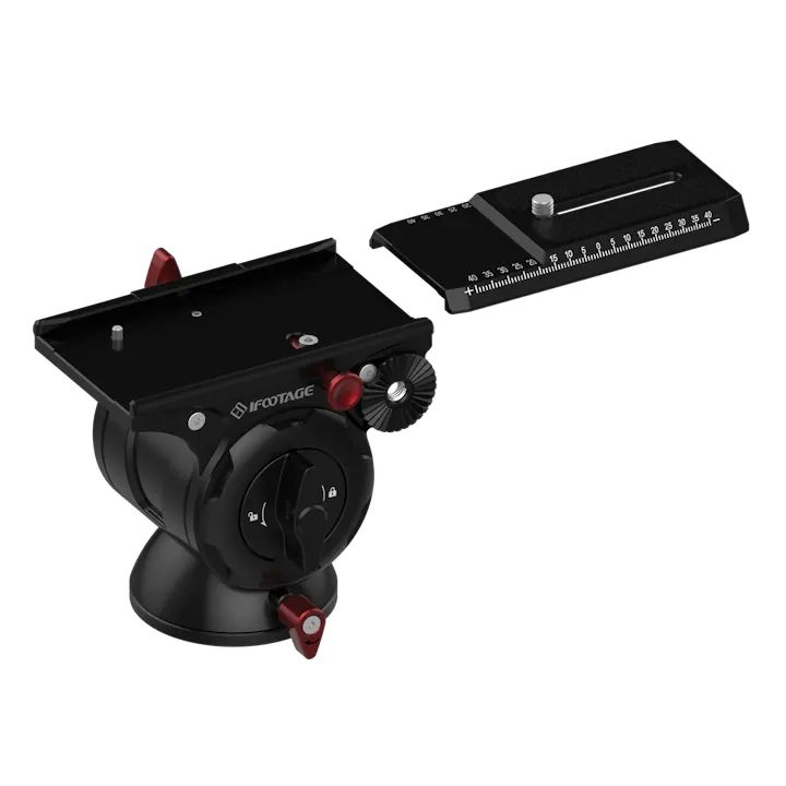 iFootage Cobra 3 A180F Monopod & Komodo K5 Fluid Head Bundle