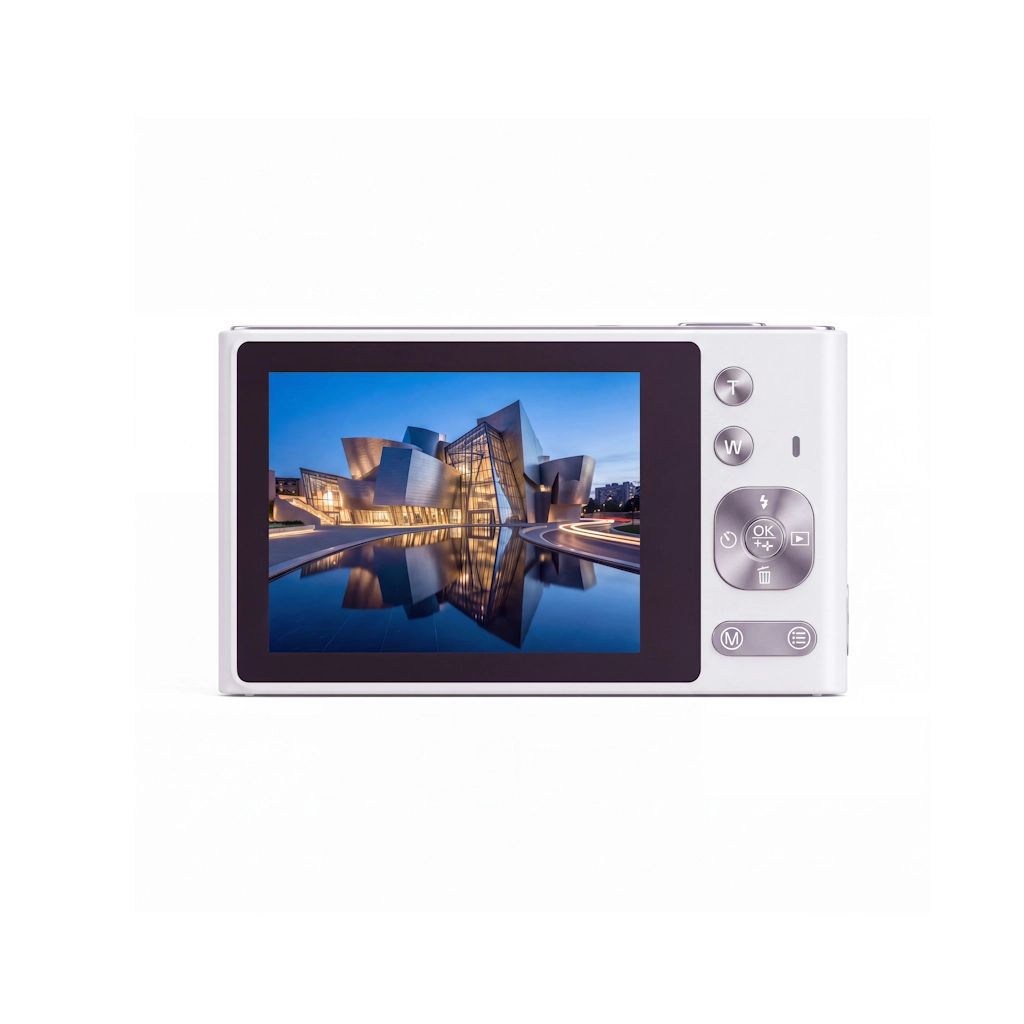Ilford PIXI-S Digital Slimline Camera - White