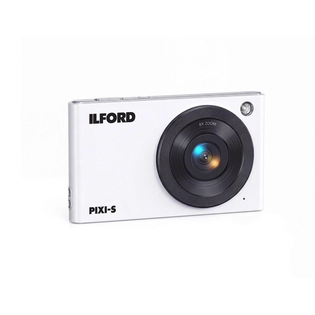 Ilford PIXI-S Digital Slimline Camera - White