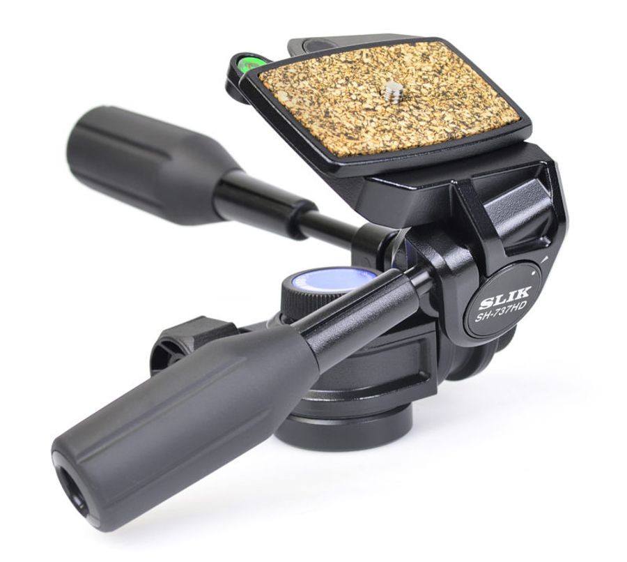 Slik Pro AL-323HD II Tripod with SH-737HD 3-way Pan Head